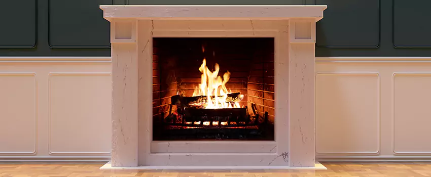 Decorative Electric Fireplace Installation in Leander, Texas