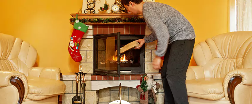 Gas to Wood-Burning Fireplace Conversion Services in Leander, Texas