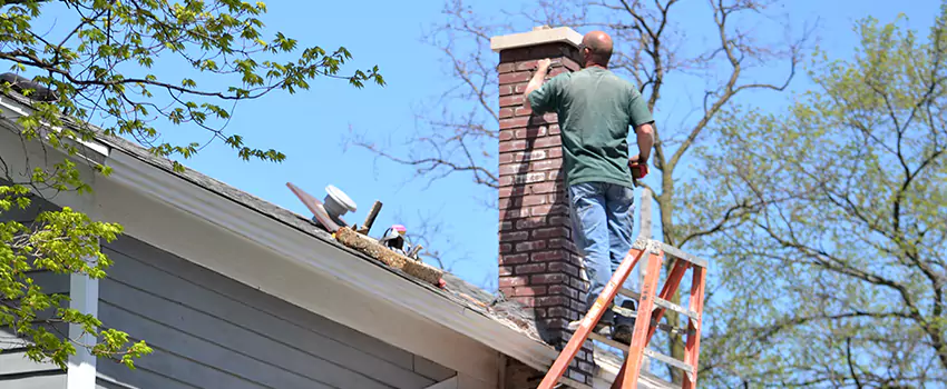 Vinyl and PVC Chimney Flashing Installation in Leander, TX